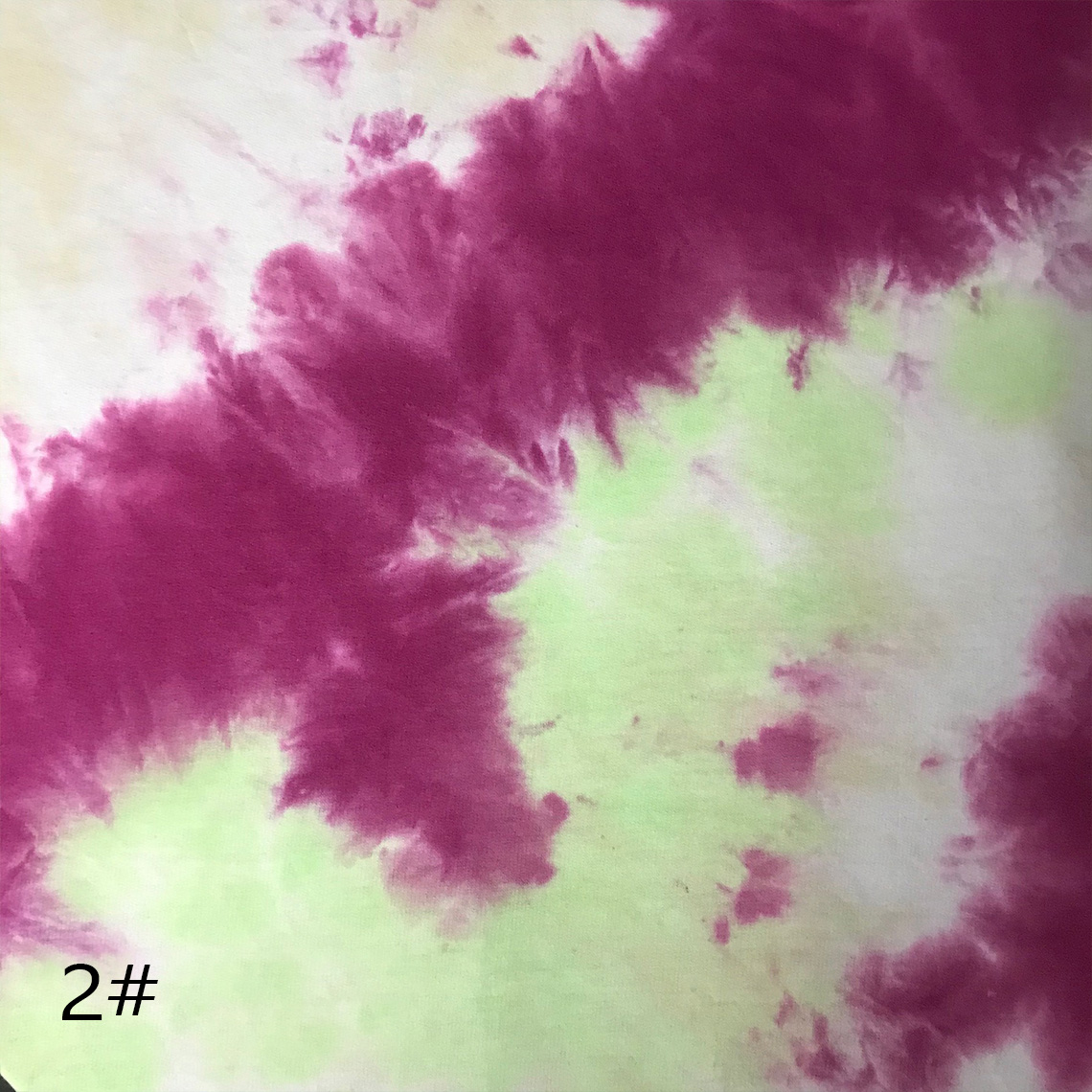 MCCD148# 220gsm 100%cotton French Terry Tie-Dyed Fabirc