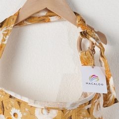 So comfortable well made custom floral print cotton muslin double gauze baby breastfeeding aprons scarf nursing cover